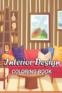 Interior Design Coloring Book