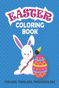 Easter Coloring Book for Kids, Toddlers, Preschoolers