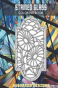 Stained Glass Coloring Book