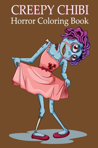 Creepy Chibi Horror Coloring Book