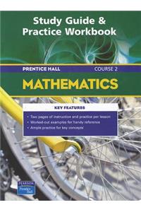 Prentice Hall Math Course 2: Study Guide & Practice Workbook