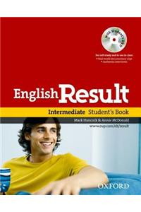 English Result: Intermediate: Student's Book with DVD Pack