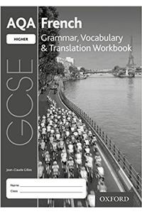 AQA GCSE French Higher Grammar, Vocabulary & Translation Workbook for the 2016 specification (Pack of 8)
