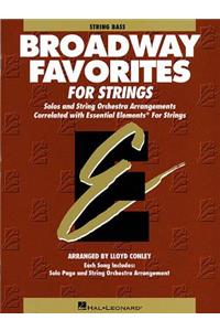 Essential Elements Broadway Favorites for Strings - String Bass