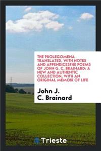 The Poems of John G. C. Brainard