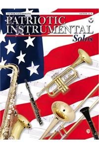 Patriotic Instrumental Solos: Tenor Saxophone, Book & CD [With CD]