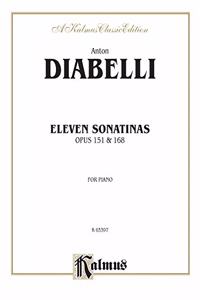DIABELLI 11 SONATINAS PA