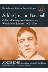 Addie Joss on Baseball