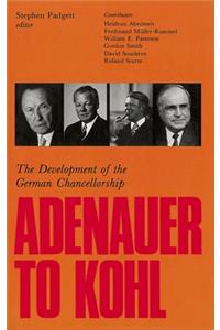 Adenauer to Kohl