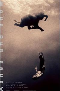 Gregory Swimming with Elephant New York Exhibition (Standard Poster)