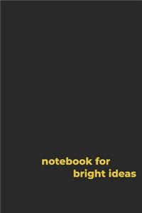 Notebook for Ideas