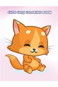 Cute Cats Coloring Book