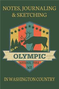 Notes Journaling & Sketching Olympic National Park WA