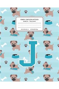 Primary Composition Notebook Grades K-2 Story Journal J