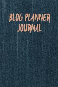 Blog Planner Journal
