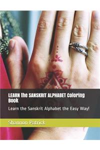 Learn the Sanskrit Alphabet Coloring Book