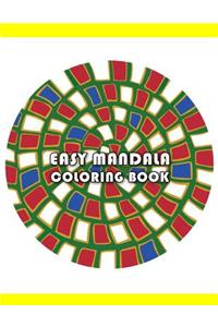 Easy Mandala Coloring Book
