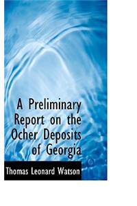 A Preliminary Report on the Ocher Deposits of Georgia