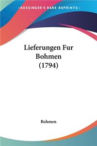 Lieferungen Fur Bohmen (1794)