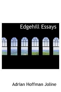 Edgehill Essays