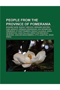 People from the Province of Pomerania