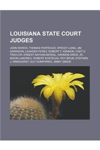 Louisiana State Court Judges