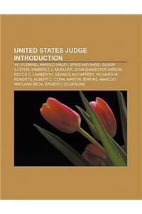United States Judge Introduction
