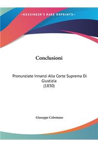Conclusioni