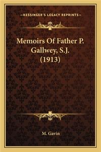 Memoirs of Father P. Gallwey, S.J. (1913)