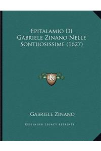 Epitalamio Di Gabriele Zinano Nelle Sontuosissime (1627)