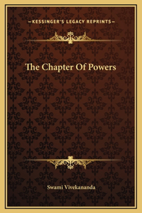 The Chapter Of Powers