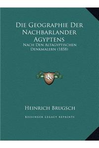 Die Geographie Der Nachbarlander Agyptens