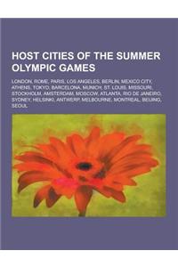 Host Cities of the Summer Olympic Games