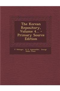 The Korean Repository, Volume 4...