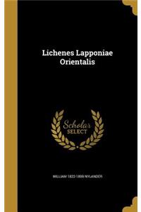 Lichenes Lapponiae Orientalis