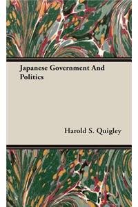 Japanese Government and Politics