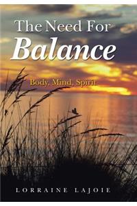 Need for Balance