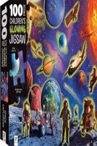 100-Piece Children's Glowing Jigsaw: Space Adventure