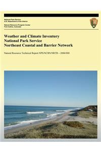 Weather and Climate Inventory National Park Service Northeast Coastal and Barrier Network