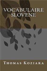 Vocabulaire Slovene