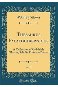 Thesaurus Palaeohibernicus, Vol. 1