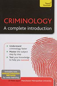 Criminology: A Complete Introduction: Teach Yourself 3rd ed. Edition