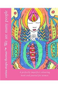 We are many people colouring book and journal
