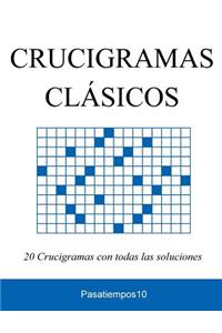 20 Crucigramas Clásicos
