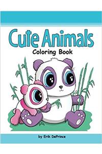 Cute Animals Coloring Book