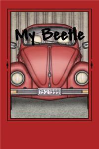 My Beetle: Notebook 150 Lined Pages