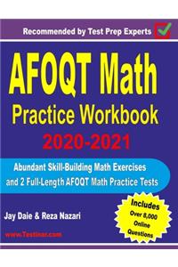 AFOQT Math Practice Workbook 2020-2021