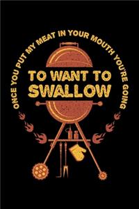 Once You Put My Meat In Your Mouth You're Going To Want To Swallow