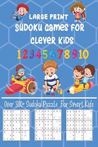 large print Sudoku Games for clever Kids