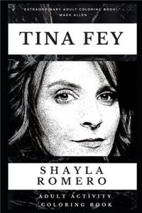 Tina Fey Adult Activity Coloring Book